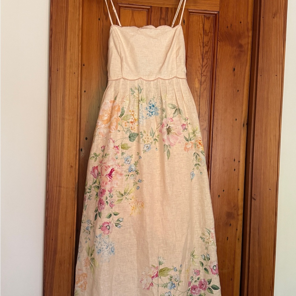 Christian Lacroix NWOT Floral MIDI dress size small